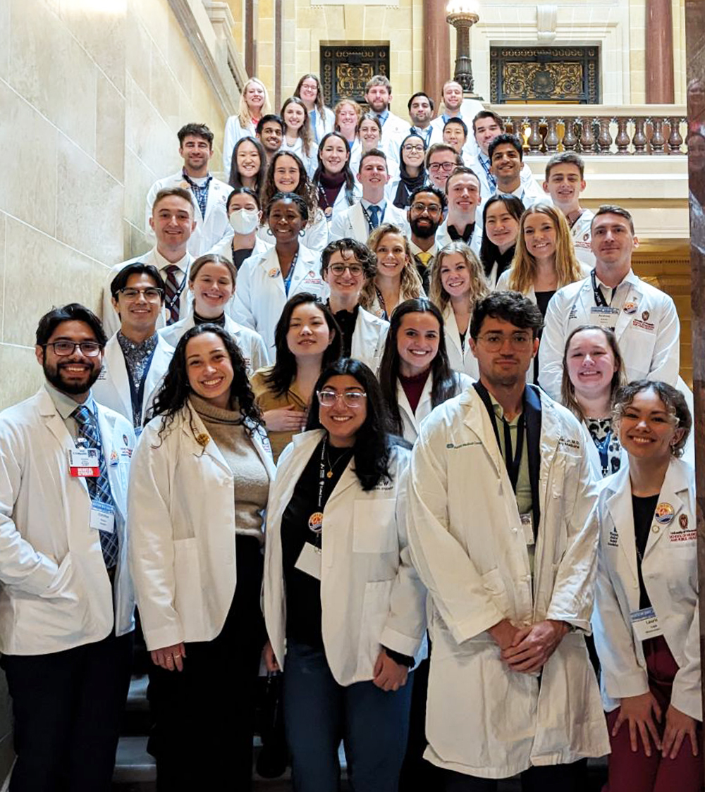 Group Doctor Day photo in Capitol