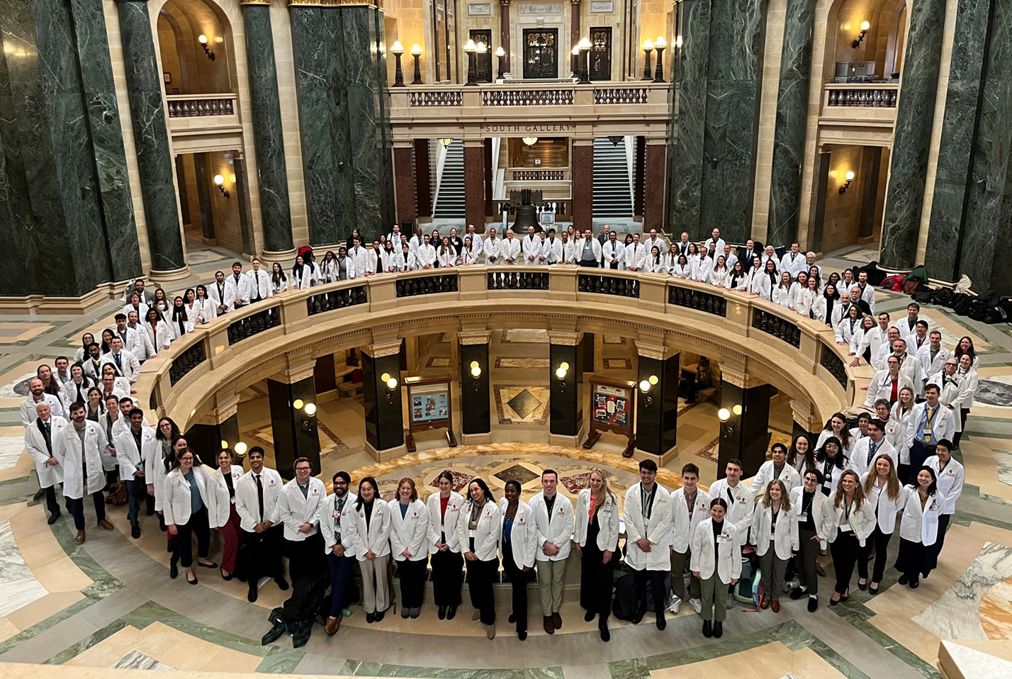 Group Doctor Day photo in Capitol